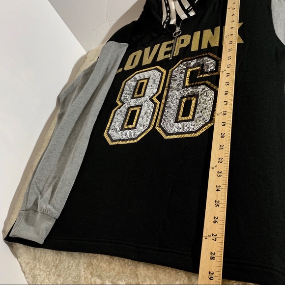 Victoria’s Secret bling halfzip MEDIUM - Picture 5 of 5